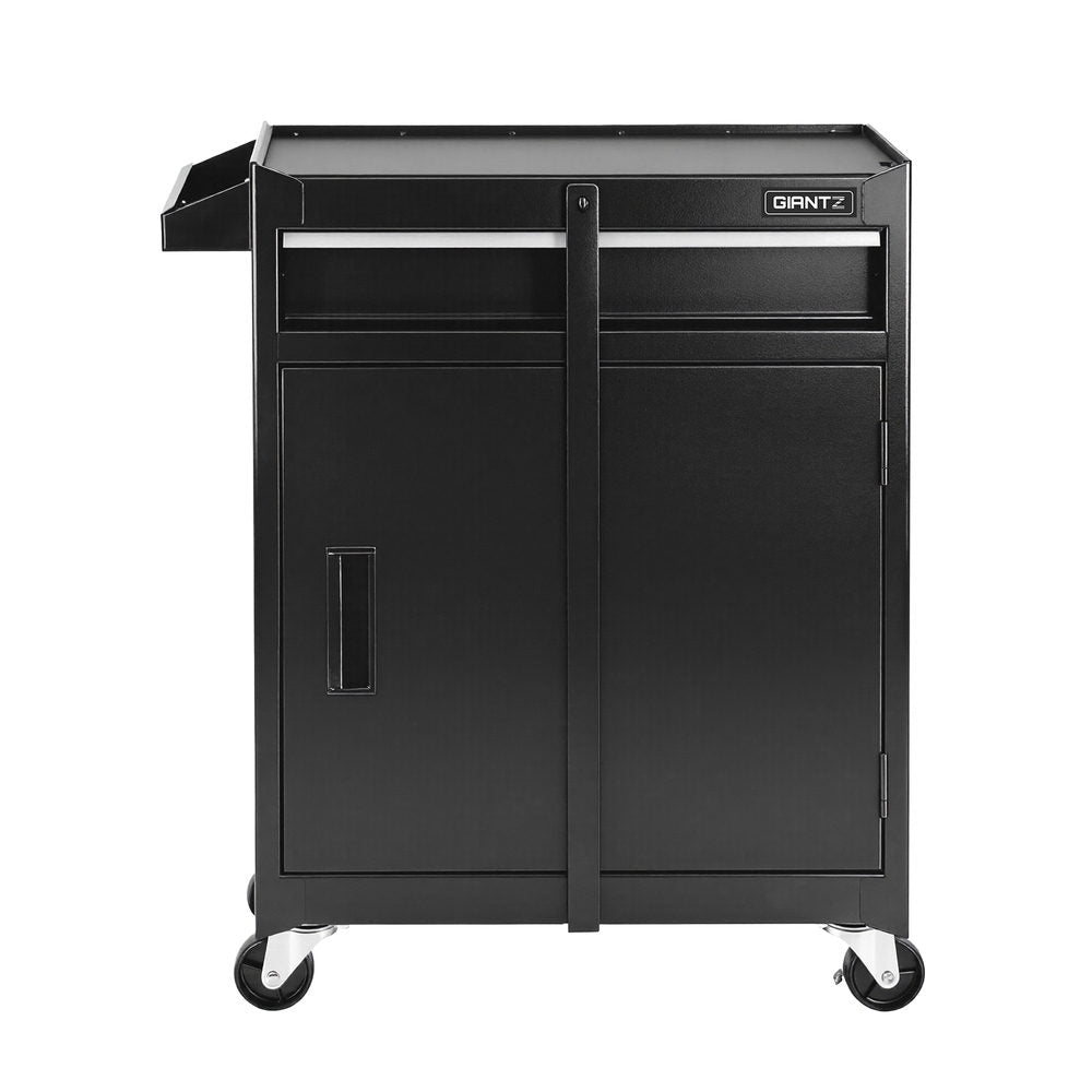 Large cabinet with adjustable inner shelf