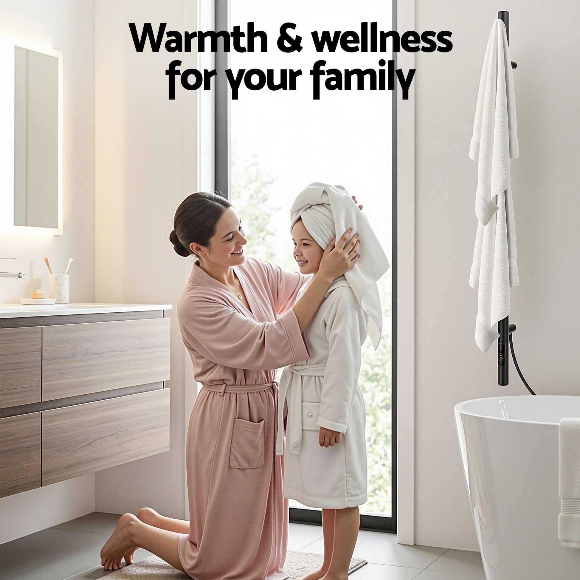 Heated towel rail dimensions and specifications