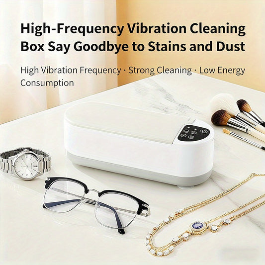 Powerful High-Frequency Vibration Cleaning Box Deep Clean・Low Noise & Energy-Saving