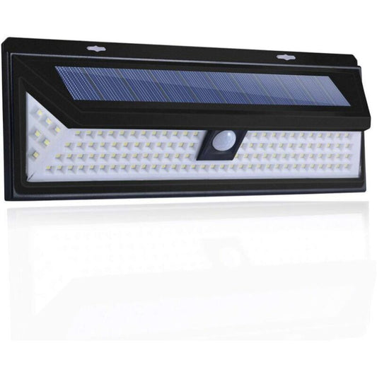 118 LED solar wall light with motion sensor