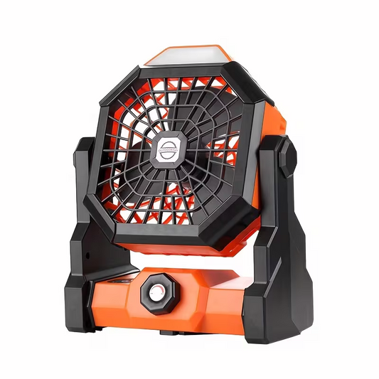 Portable Camping Fan with LED