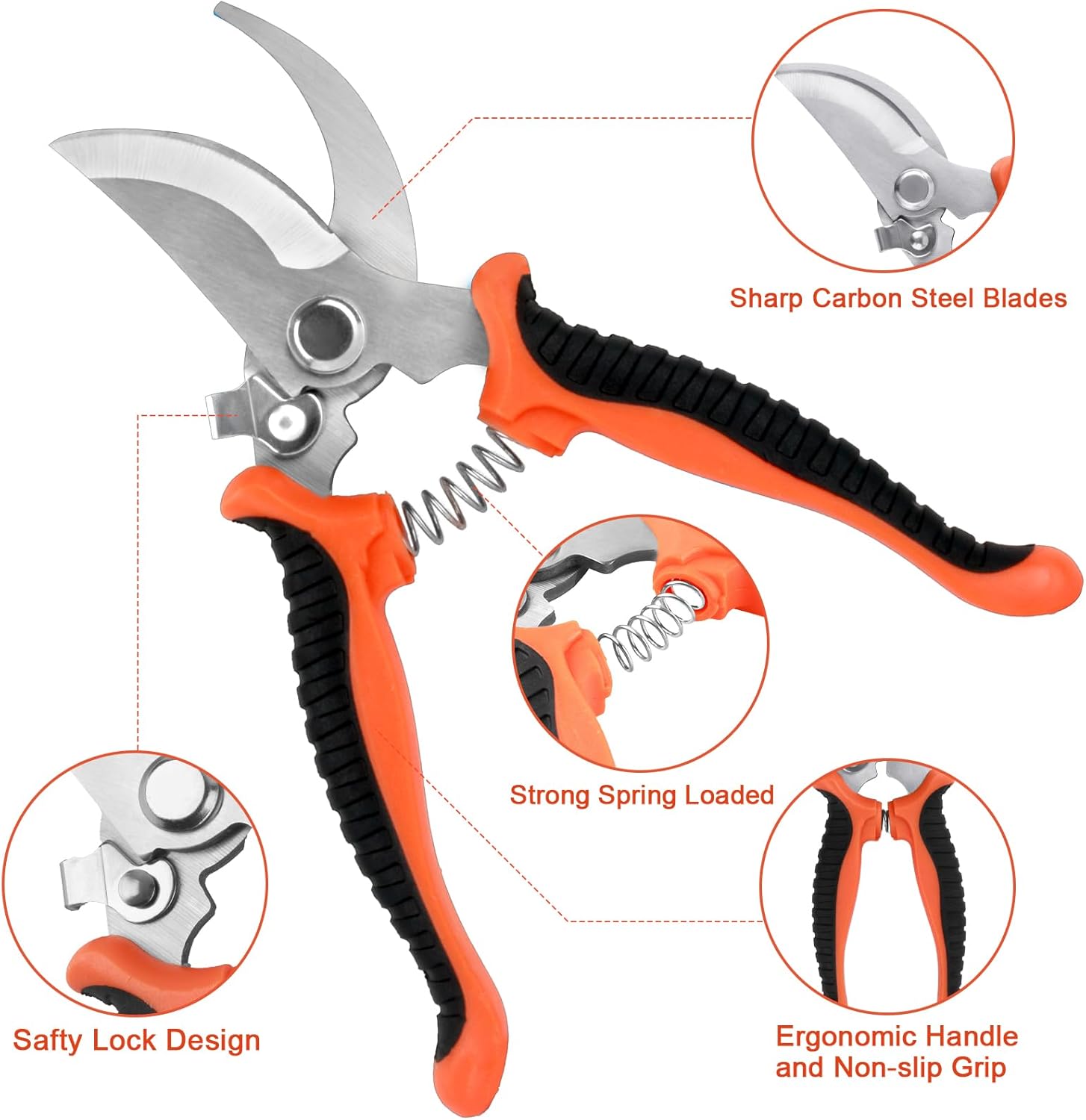 Garden trowel and cultivator with contoured grips
