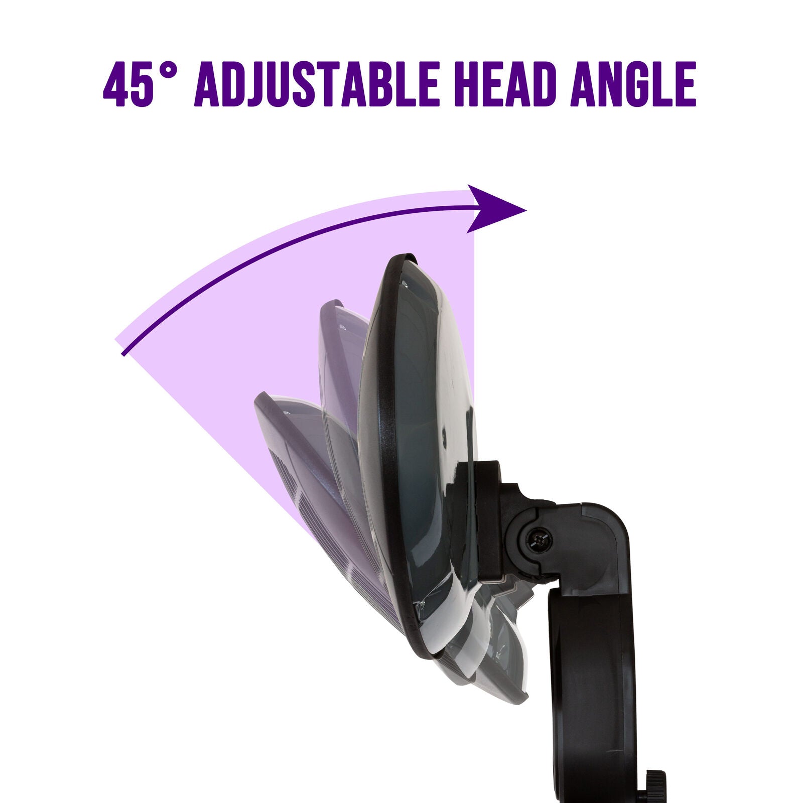 Outdoor heater showing adjustable 170 to 210cm telescopic stand