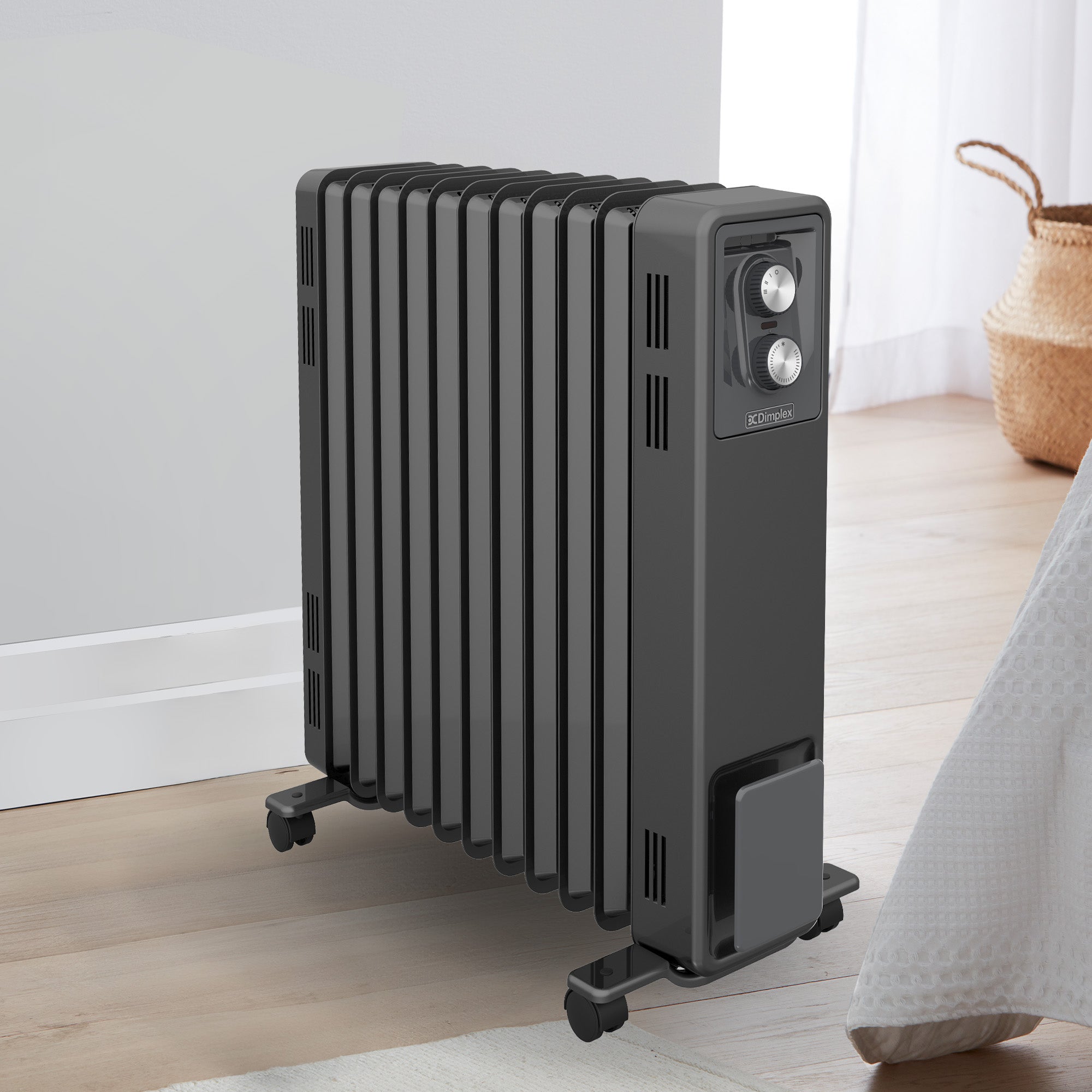Dimplex 2.4kW Oil-Free Column Heater Portable Electric Room Heater Dimplex 2.4kW Oil-Free Column Heater Portable Electric Room Heater