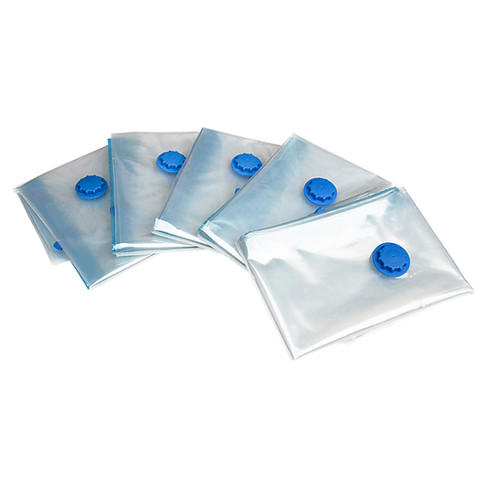 Jumbo vacuum storage bag compressing bulky bedding
