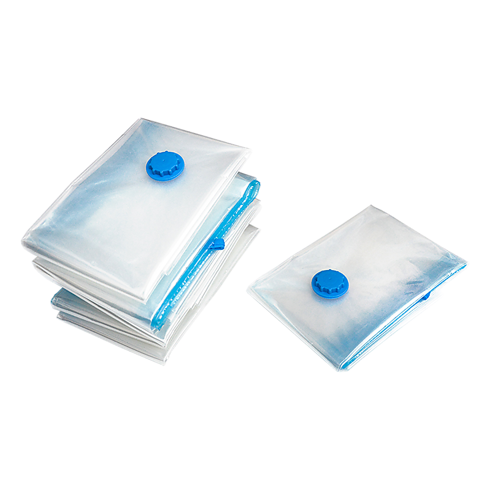 Vacuum storage bag with airtight zip slider seal