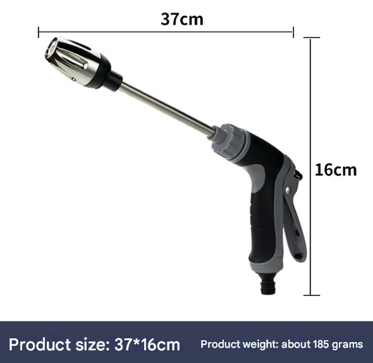High Pressure Long Wand Water Spray Gun – Adjustable Jet Nozzle for Car Wash, Garden & Outdoor Cleaning