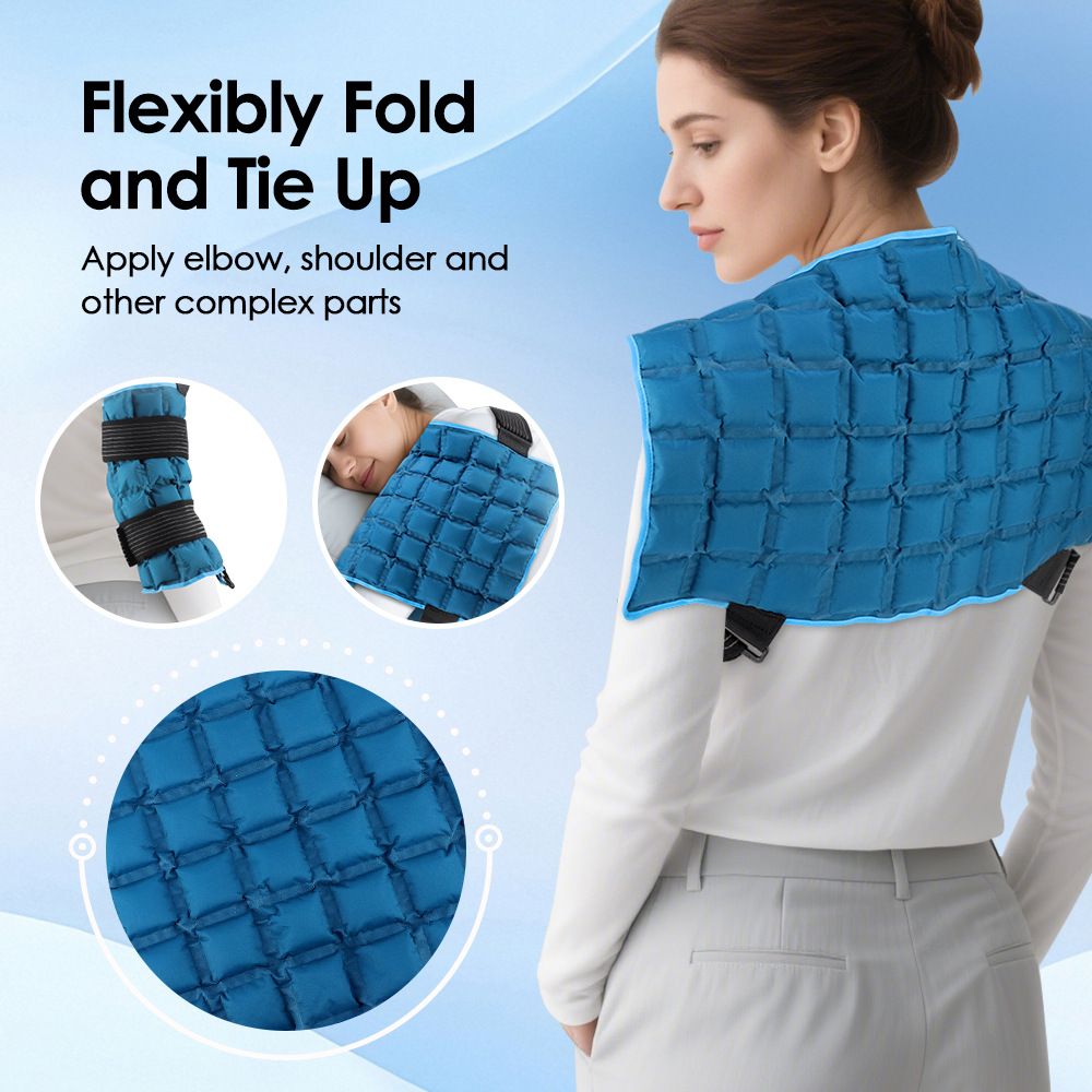 Flexible grid design of the therapy pad