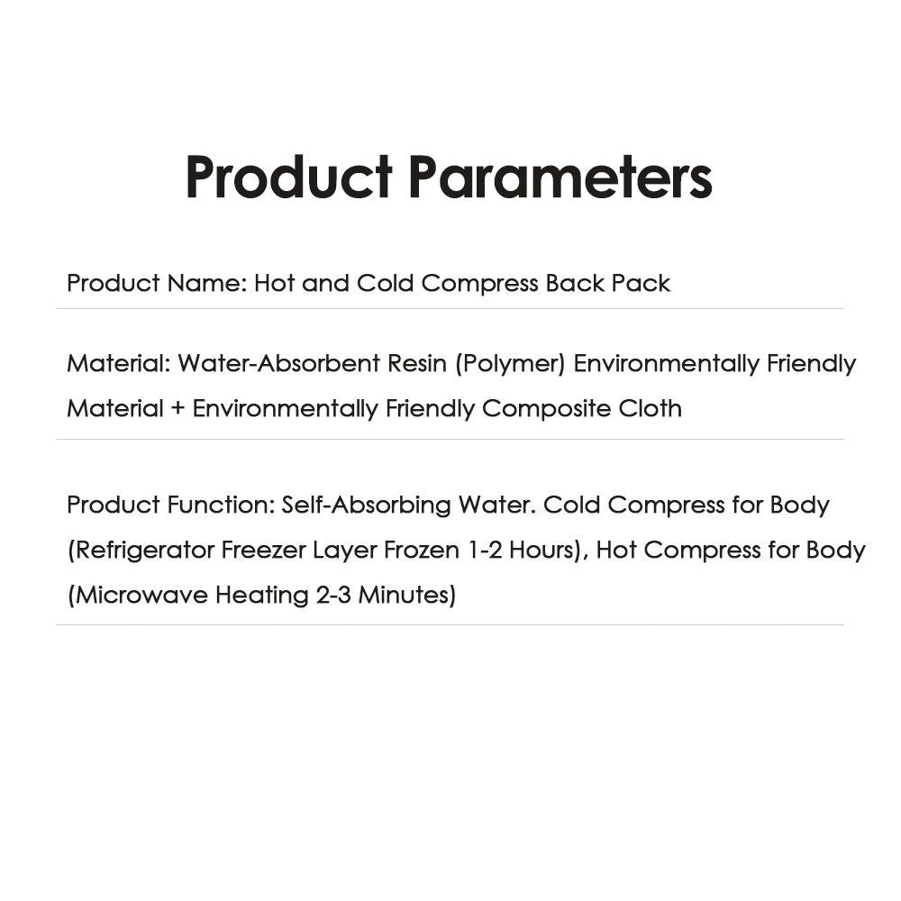 Reusable hot and cold therapy pack