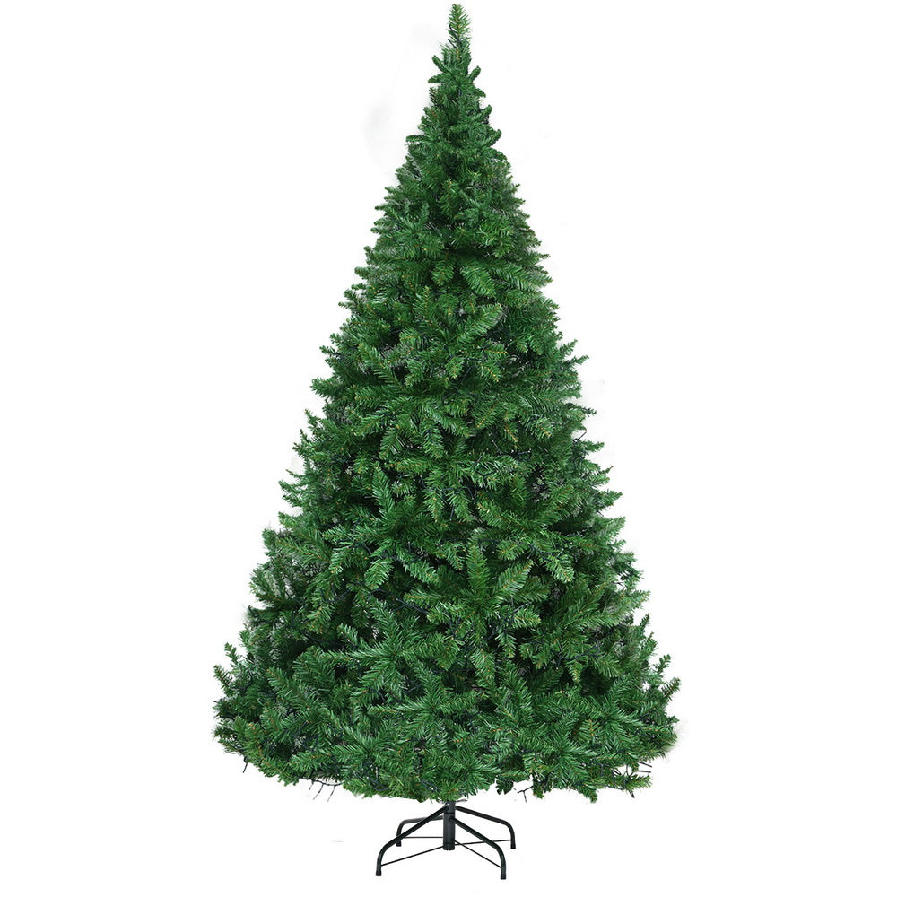 Full bushy branches of the warm white LED tree
