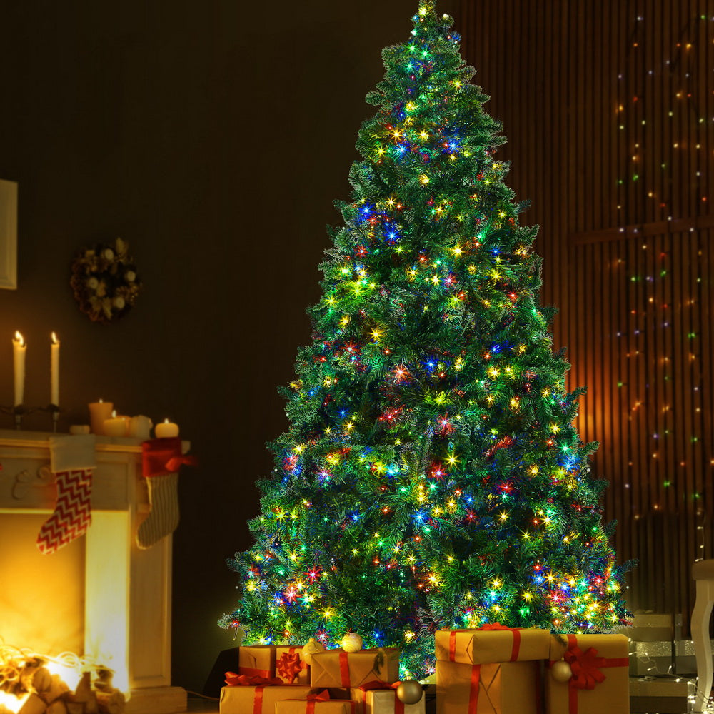 2.1m pre-lit Christmas tree dimensions