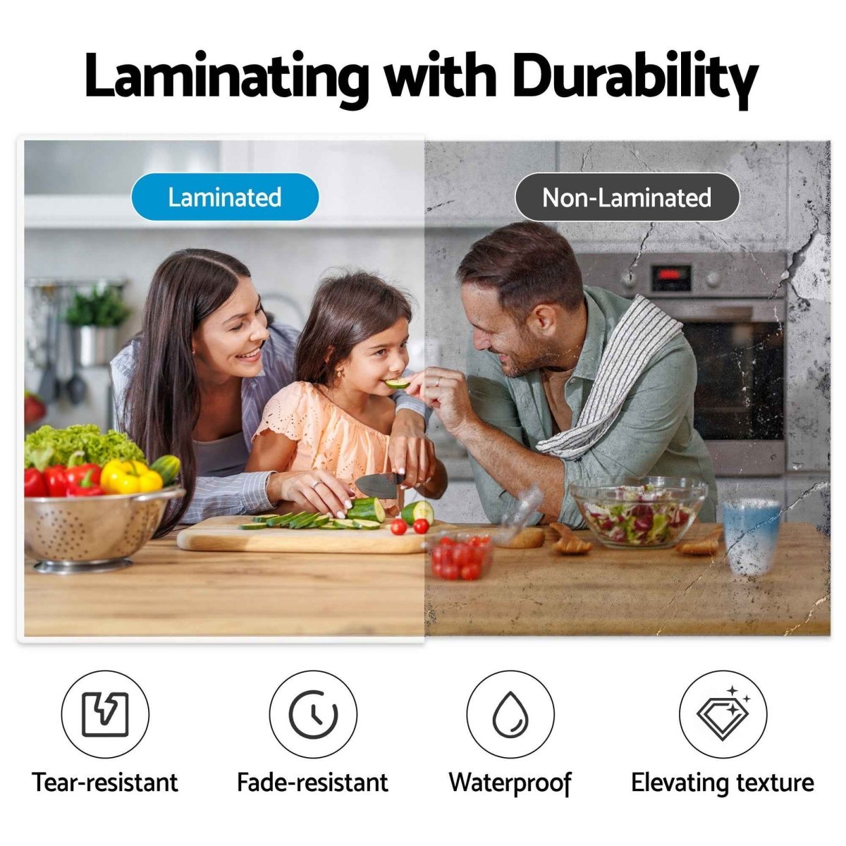 A3 Laminator Machine, Hot & Cold Thermal Fast Lamination Anti - Jam Laminator for Office School Home Document Photo Card Handmade A3 A4 A5 A6, Black - Direct On Sale