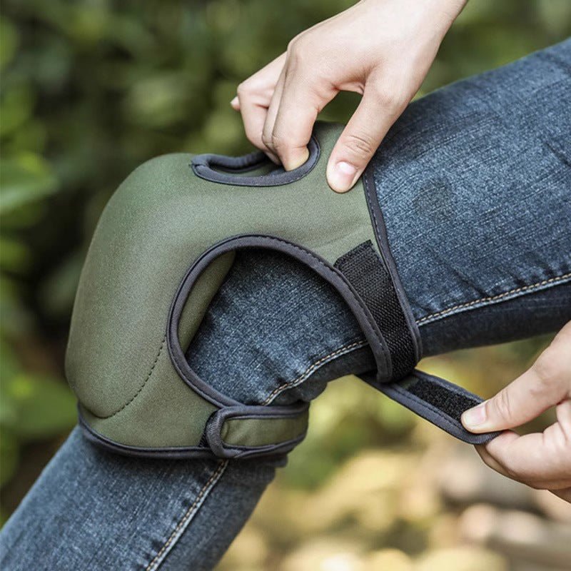 Adjustable Gardening Knee Pads – Neoprene Foam Cushion, Lightweight & Durable Protection for Work and Gardening - Direct On Sale