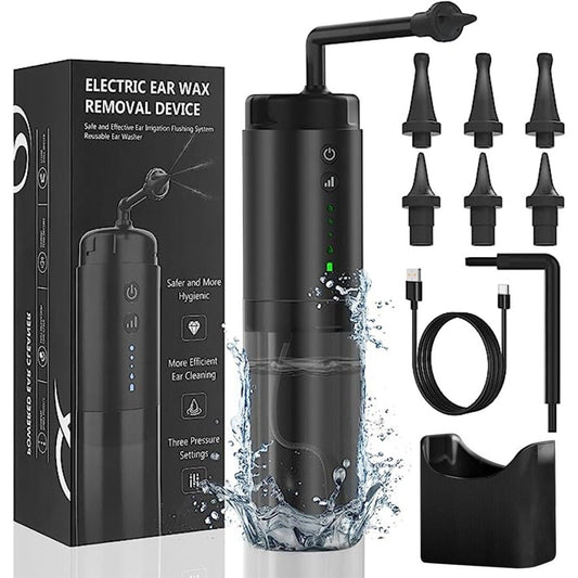 Automatic Ear Wax Removal USB Electric Ear Cleaner Washer Irrigation Flushing - Direct On Sale