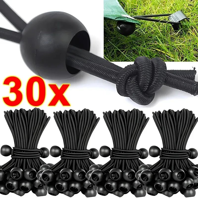 Ball Bungee/Bungie Cord Heavy Duty Highly Elastic Tie Downs Straps - Direct On Sale