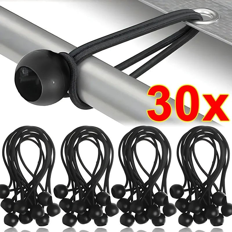 Ball Bungee/Bungie Cord Heavy Duty Highly Elastic Tie Downs Straps - Direct On Sale
