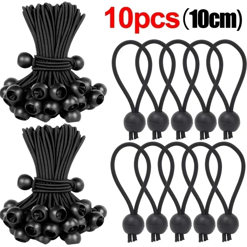 Ball Bungee/Bungie Cord Heavy Duty Highly Elastic Tie Downs Straps - Direct On Sale