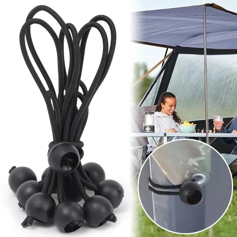 Ball Bungee/Bungie Cord Heavy Duty Highly Elastic Tie Downs Straps - Direct On Sale