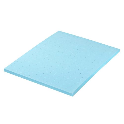 Bedding Memory Foam Mattress Topper Ventilated Cool Gel 5cm - Direct On Sale