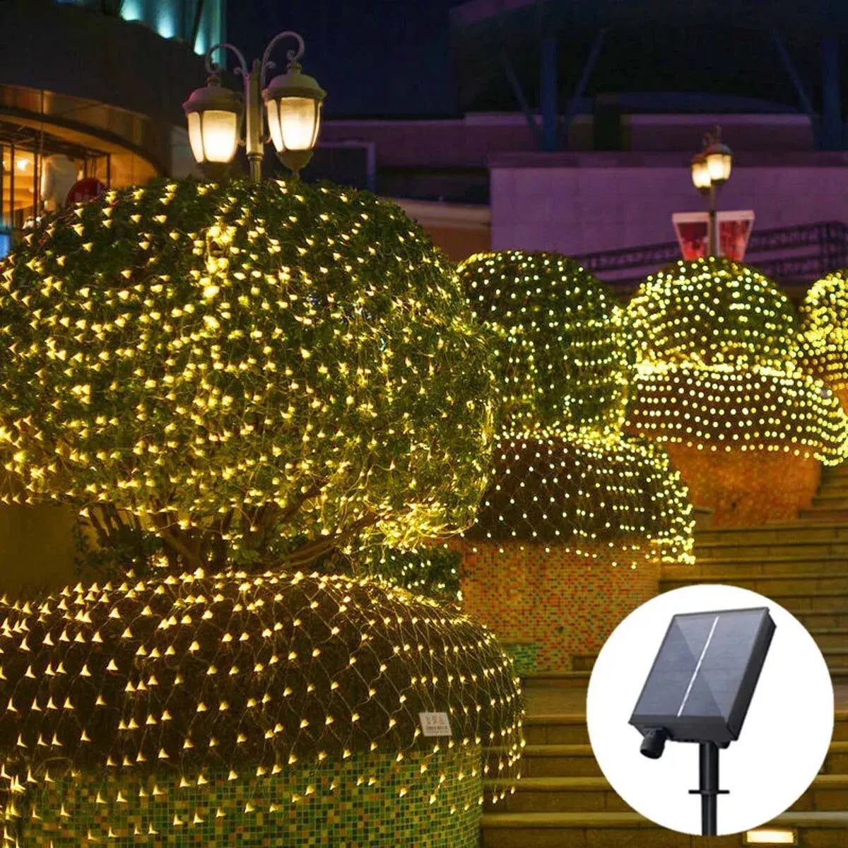 Eight lighting modes of the net lights