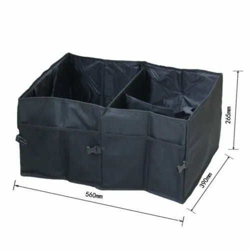 Car Boot Organiser Partition Collapsible Storage Box Trunk Bag Tool Multipurpose - Direct On Sale