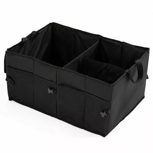 Car Boot Organiser Partition Collapsible Storage Box Trunk Bag Tool Multipurpose - Direct On Sale