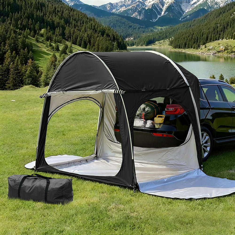 Car Camping Tent – Water - Resistant, UV - Protected, Rear Vehicle Awning Shelter - Direct On Sale