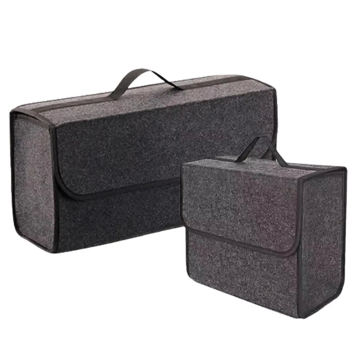 Car Trunk Storage Organiser – Dark Gray, Thickened & Foldable - Direct On Sale