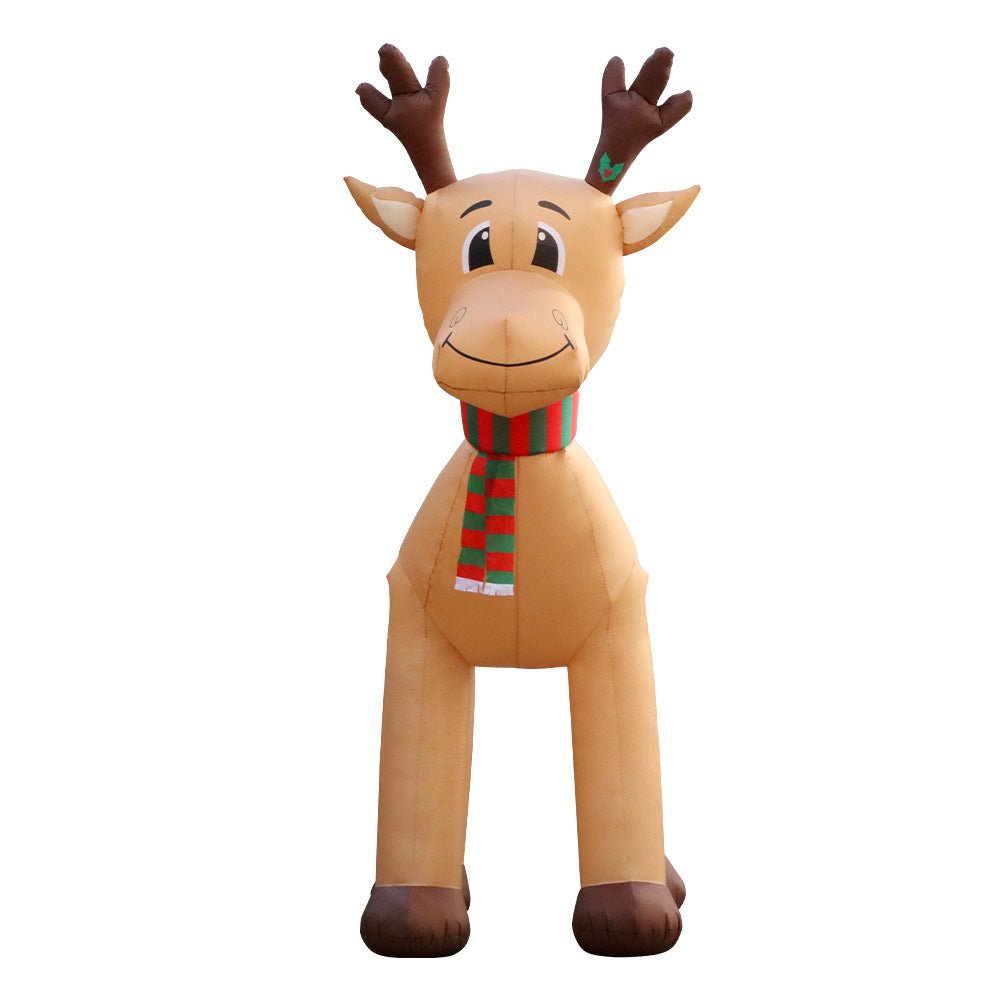 Christmas Inflatable Reindeer 5M Illuminated Decorations - Direct On Sale