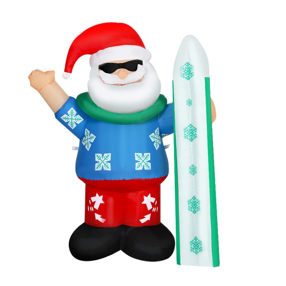 Christmas Inflatable Santa 1.6M Illuminated Decorations - Direct On Sale