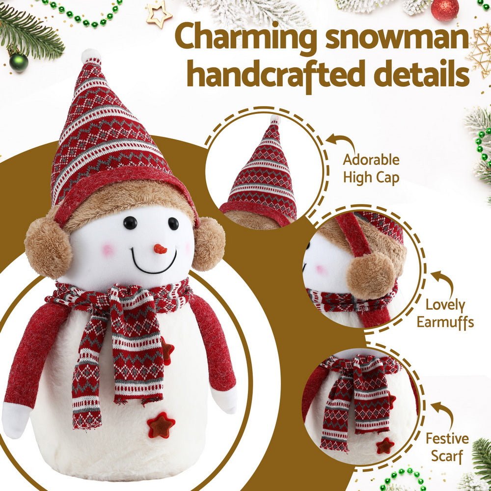 Christmas Snowman Handicraft Ornaments Party Decorations 45cm - Direct On Sale
