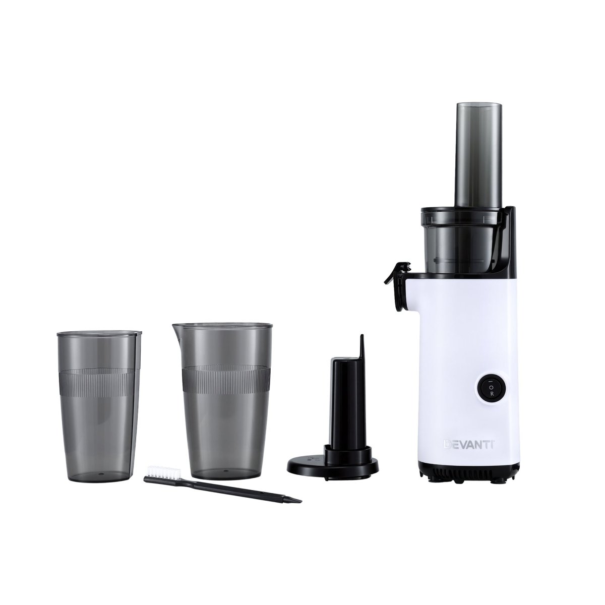 Cold Press Slow Juicer Fruit Juice Extractor 130W White - Direct On Sale