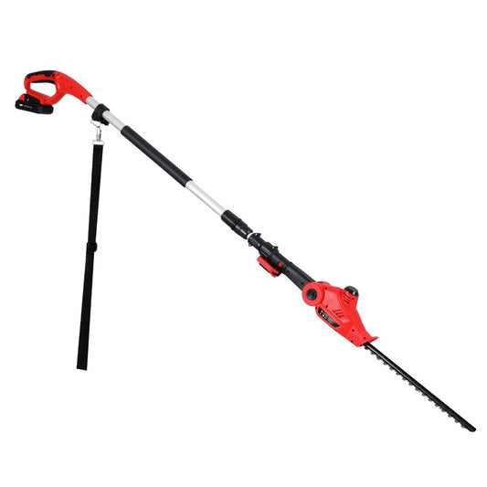 Cordless Pole Hedge Trimmer Garden Pruner Electric Cutter - Direct On Sale