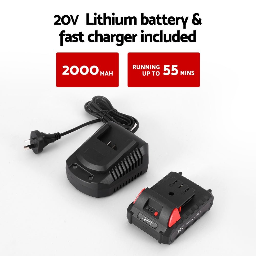 Cordless Pole Hedge Trimmer Garden Pruner Electric Cutter - Direct On Sale