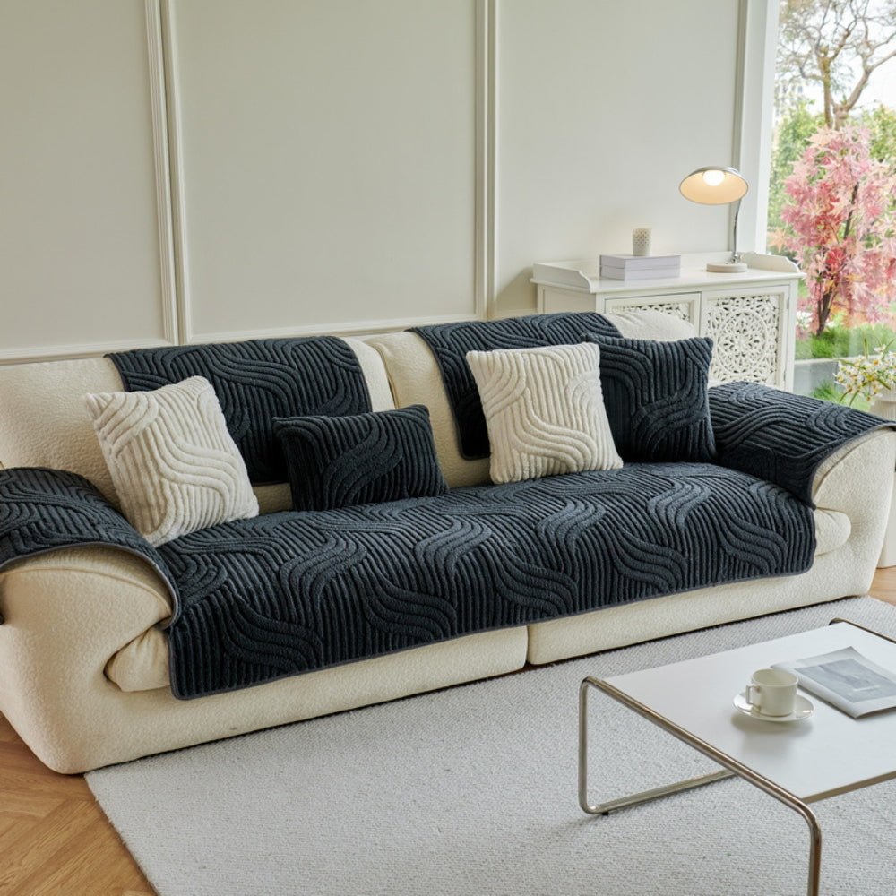 Cotton Sofa Cover – Washable Couch Protector Throw Blanket for Lounge (All Sizes) - Direct On Sale
