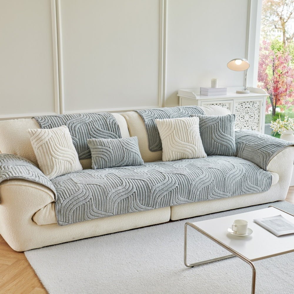 Cotton Sofa Cover – Washable Couch Protector Throw Blanket for Lounge (All Sizes) - Direct On Sale