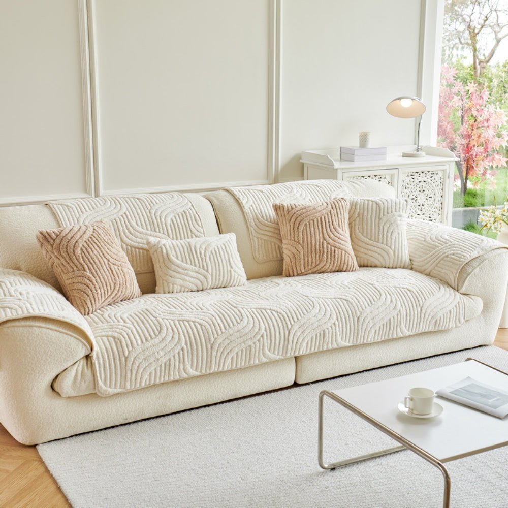 Cotton Sofa Cover – Washable Couch Protector Throw Blanket for Lounge (All Sizes) - Direct On Sale