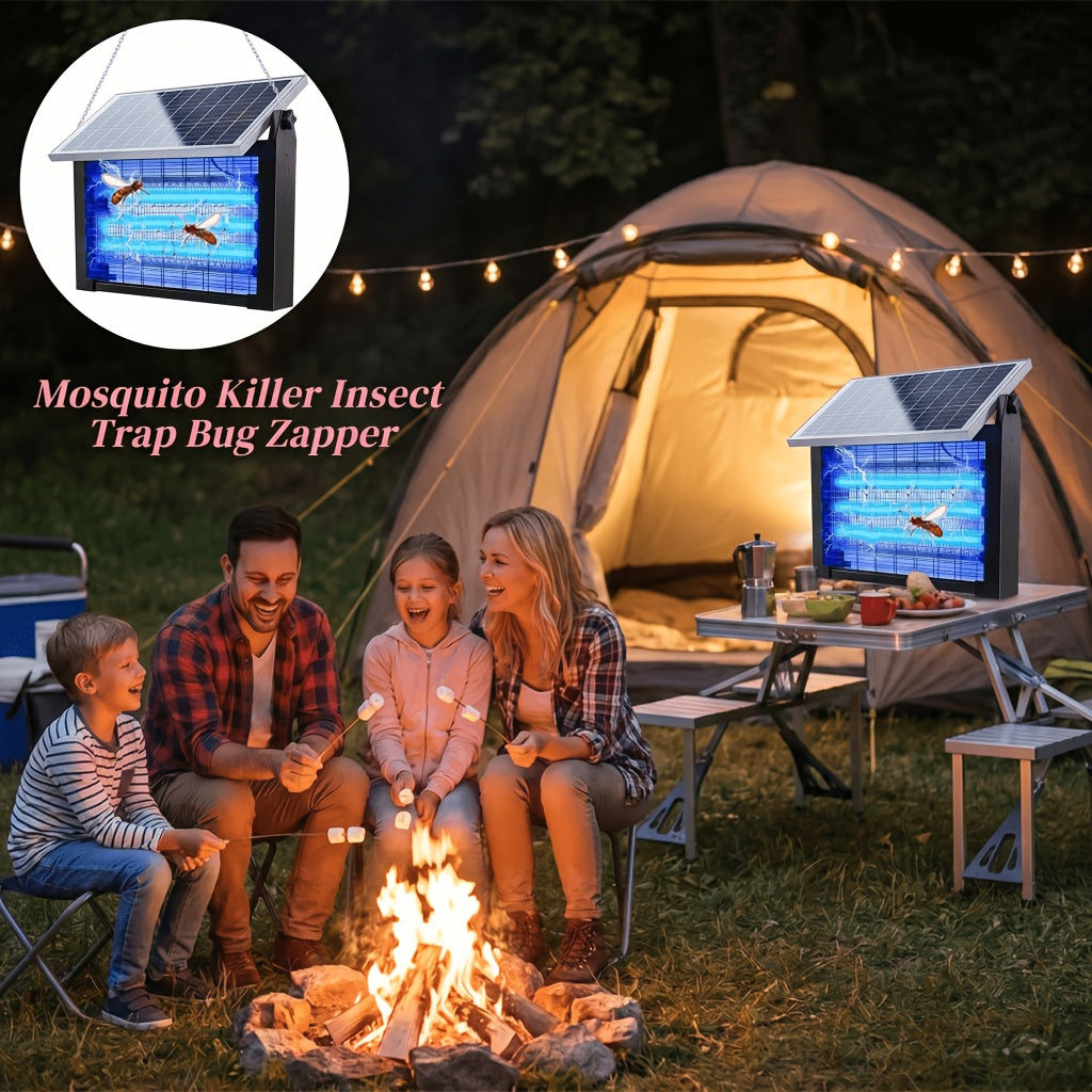 Mosquito lamp used on a patio