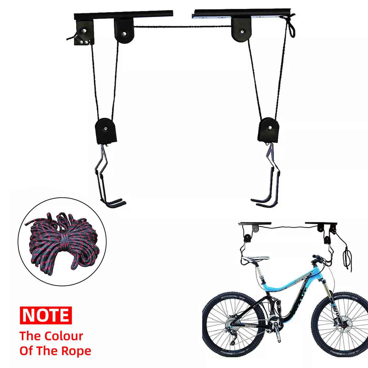 Bicycle Wall Hook Ceiling Hanger Parking Rack Display Stand Storage Bracket Rack