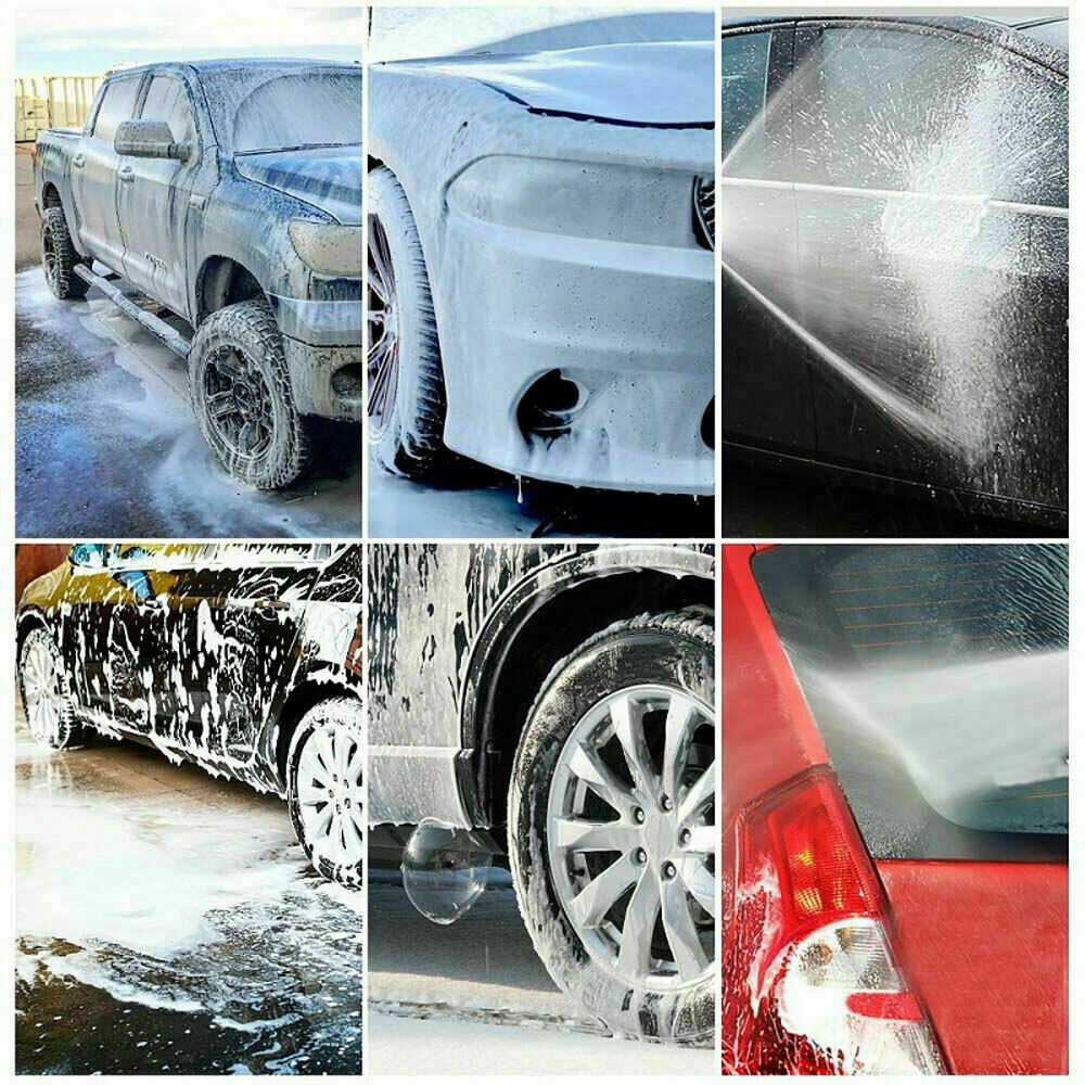 1L snow foam bottle and high-pressure washer gun