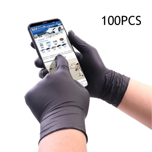 Disposable Synthetic Nitrile Gloves Tattoo Dental Kitchen Latex Powder - Free Touchscreen - Compatible - Direct On Sale