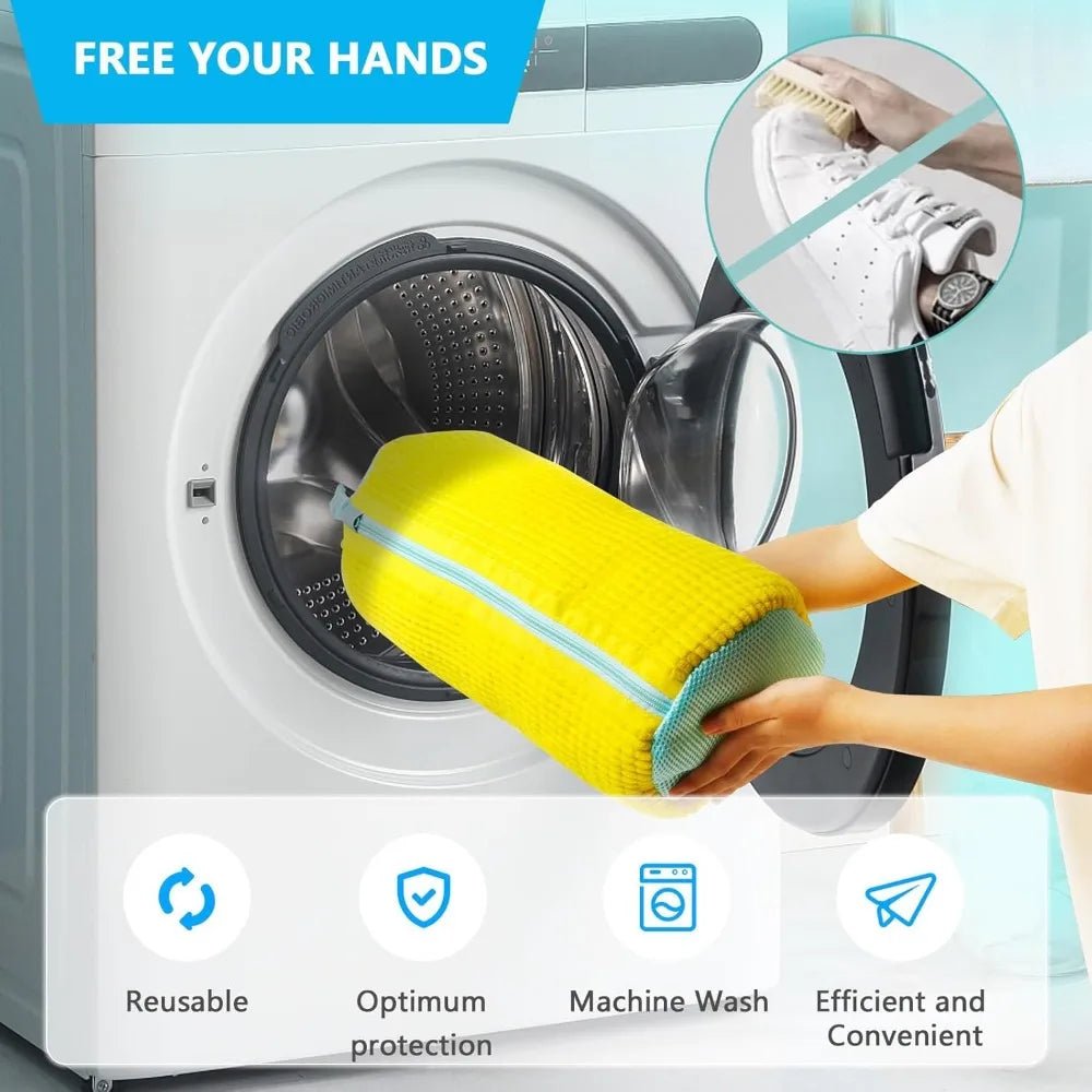 Durable Shoe Washing Machine Bag for All Shoe Types - Direct On Sale