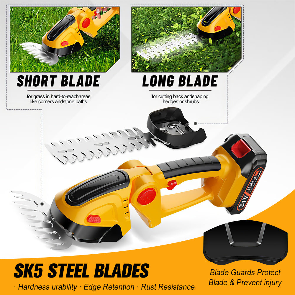 Tool-free blade release buttons