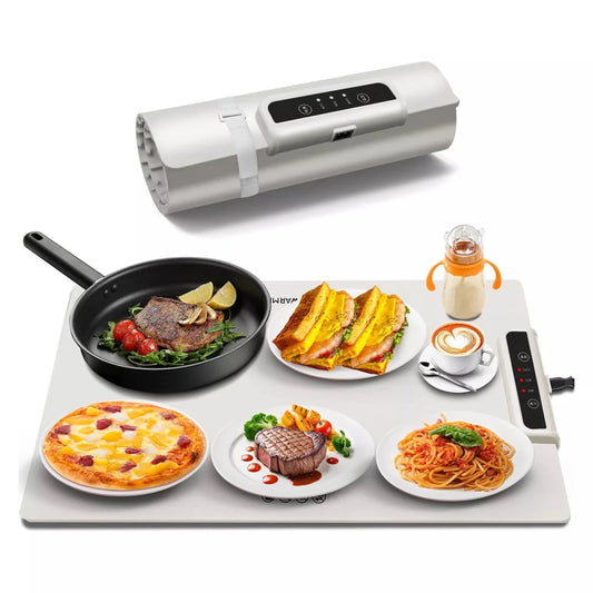 Electric Server Warming Tray,Food Warmer for Parties, Ultra Slim Warming Tray - Direct On Sale