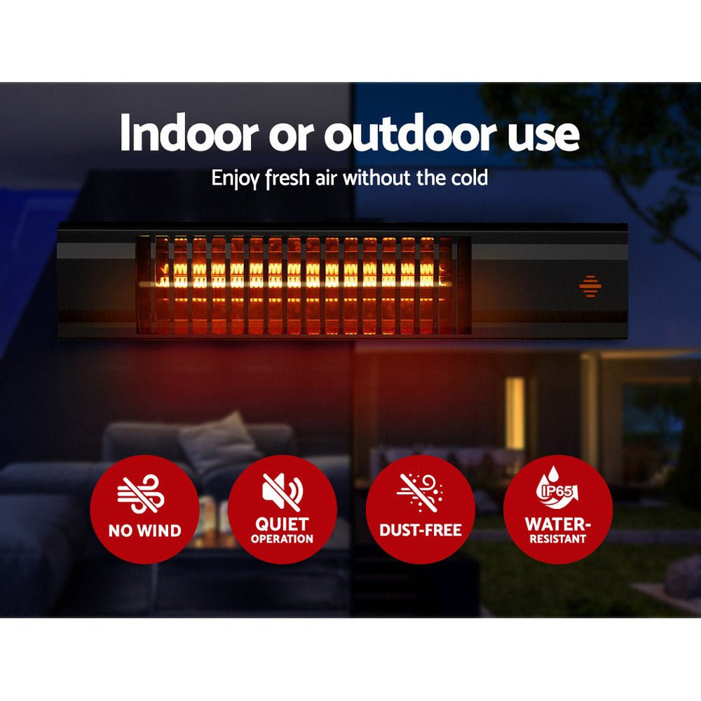 Electric Strip Heater Radiant Heaters 2000W - Direct On Sale