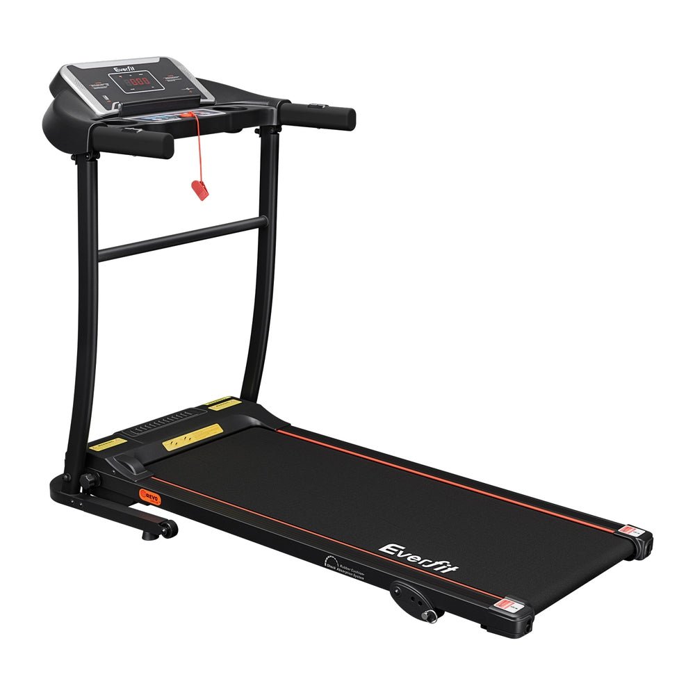 Electric Treadmill with Foldable Design and LCD Display Incline 400mm - Direct On Sale