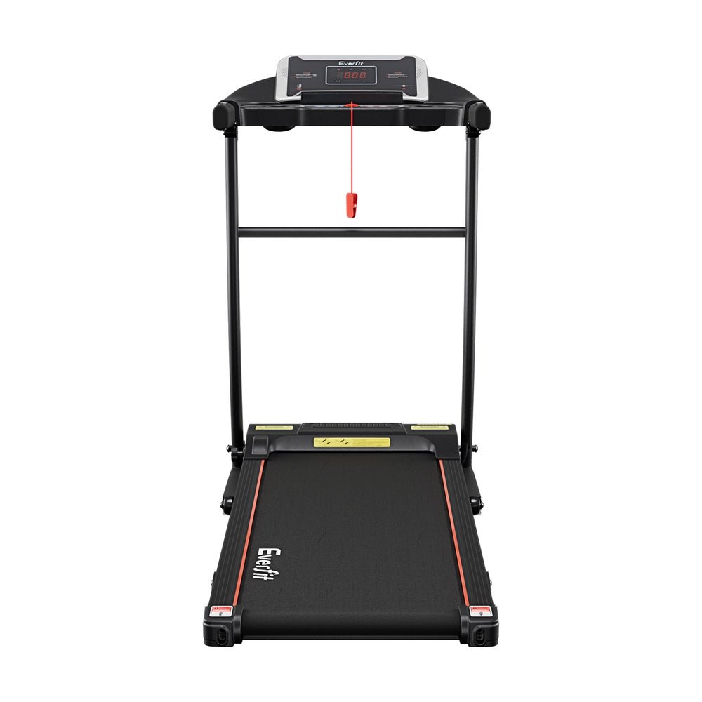 Electric Treadmill with Foldable Design and LCD Display Incline 400mm - Direct On Sale