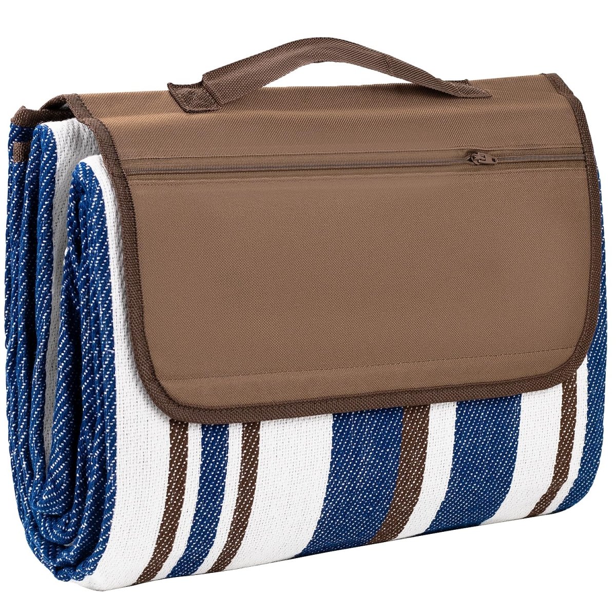 Extra Large Waterproof Picnic Blanket 2m x 1.5m – Foldable, 3 - Layer Mat with Carry Bag - Direct On Sale