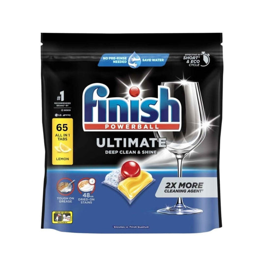 Finish Ultimate Lemon x 65 Dishwasher Tablets - Direct On Sale