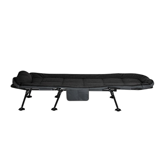 Folding Camping Bed Camp Cots Black - Direct On Sale
